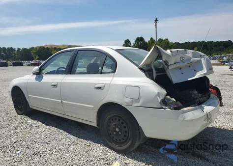 2003 Hyundai Elantra Gls из США, поврежденный, VIN KMHDN45D23U471775